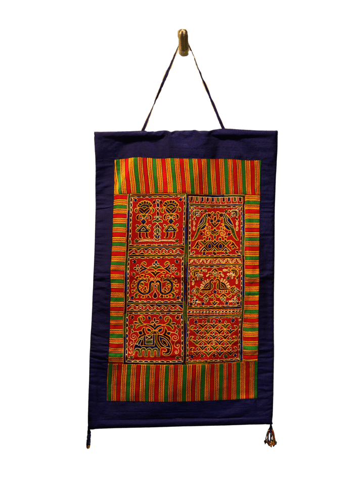 Nature Motifs in Ahir Embroidery Thumbnail