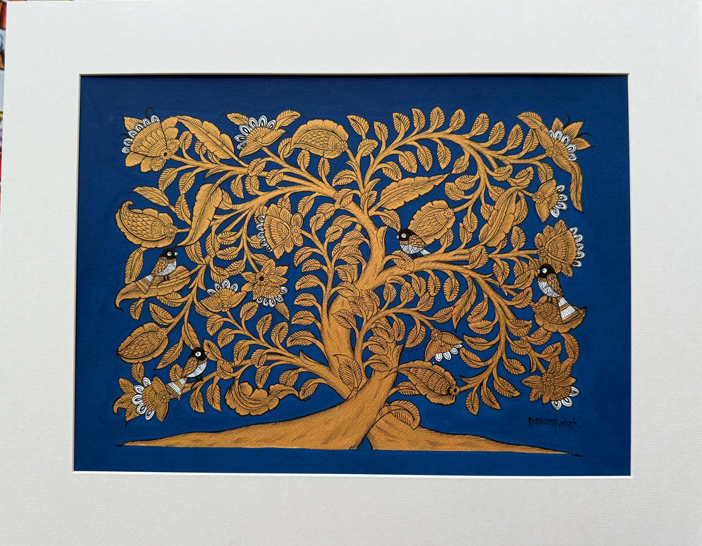 Nature's Abundance: Tree of Life in Phad by Kalyan Joshi Thumbnail