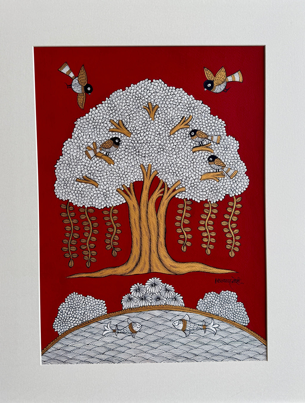 Nature's Beauty: Tree of Life in Phad by Kalyan Joshi Thumbnail