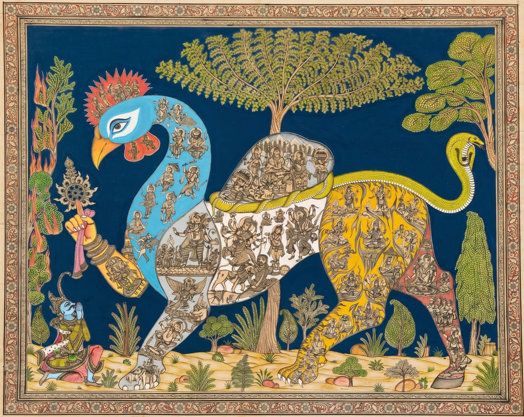 Navagunjara in Pattachitra by Gitanjali Das Thumbnail