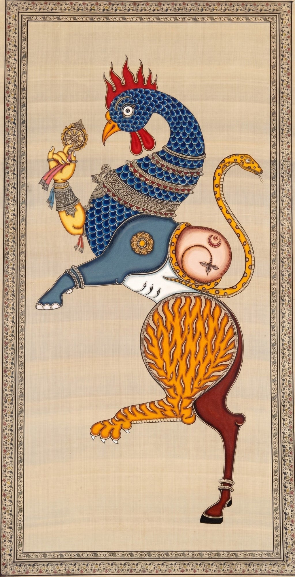 Navagunjara in Pattachitra by Gitanjali Das Thumbnail