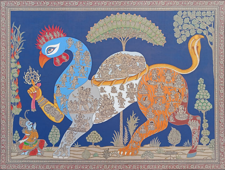 Navagunjara in Pattachitra by Gitanjali Das Thumbnail