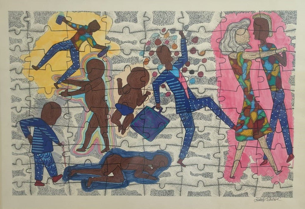 Pieces in Gond by Sandeep Dhurve Thumbnail