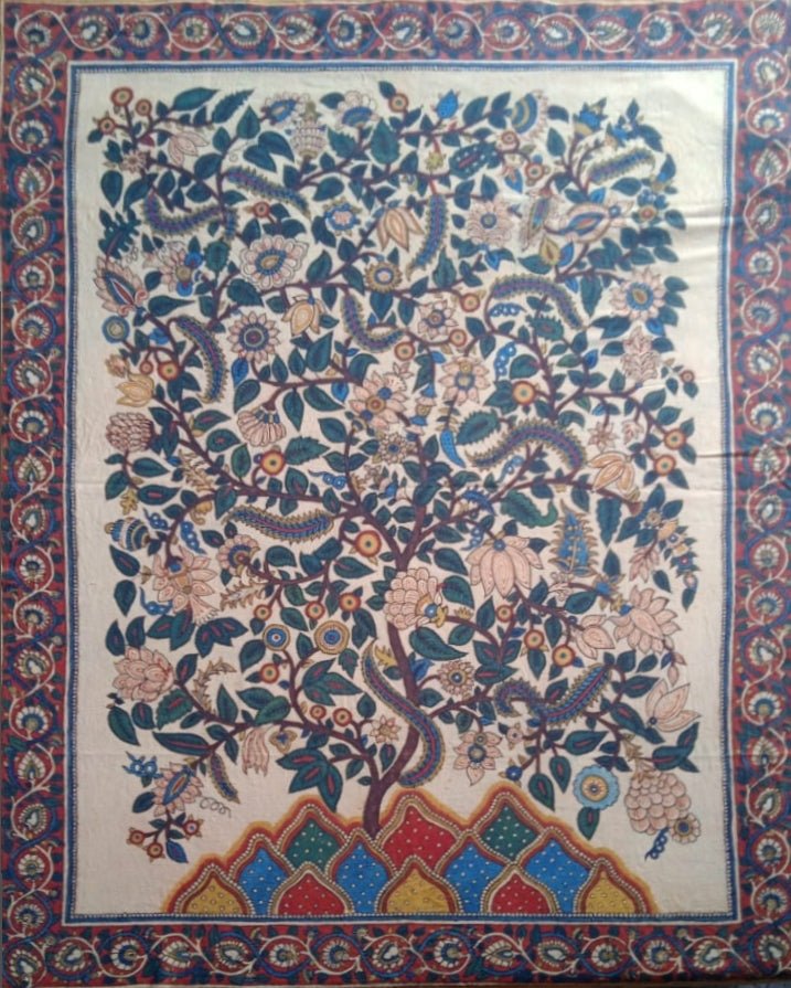 Puttal: The Tree of Life in Kalamkari by Siva Reddy Thumbnail