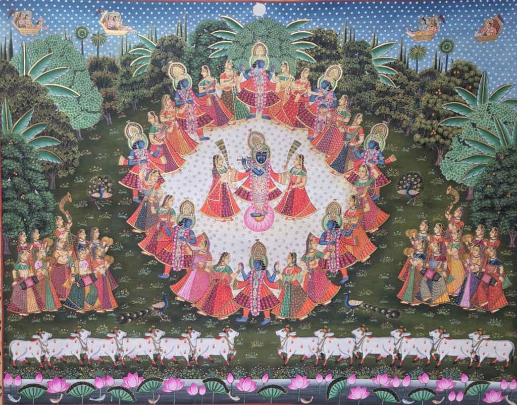 Raas Leela: The Night of Devotion and Dance in Pichwai by Shehzaad Ali Sherani Thumbnail