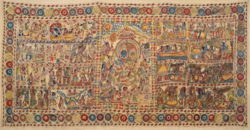 Ramayan in Kalamkari by Ghanshyam Sarode Thumbnail