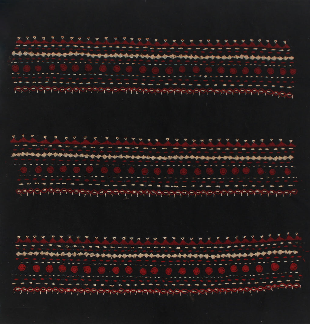 Repetitive Pattis in Kashidakari Embroidery by Samjhau Devi Thumbnail