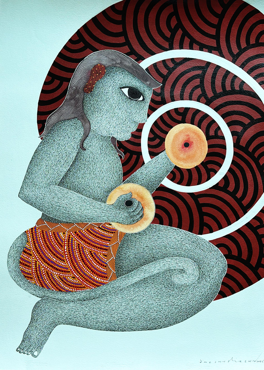 Reverberation in Gond by Venkat Shyam Thumbnail