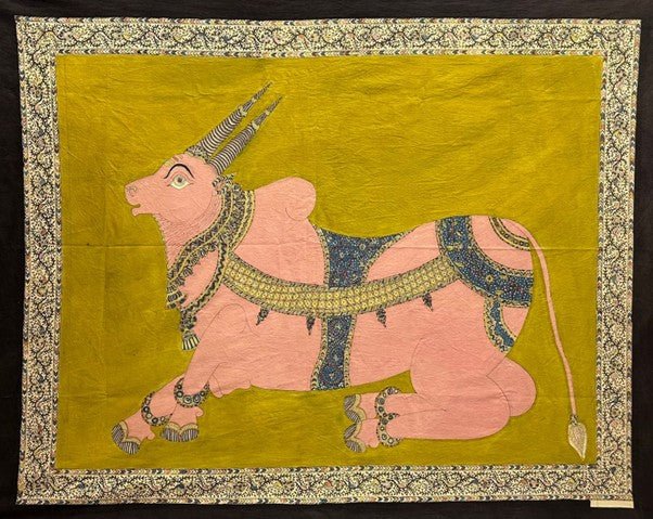 Sagat Mata's Mount: The Divine Bull in Mata ni Pachedi by Sanjay Chittara Thumbnail
