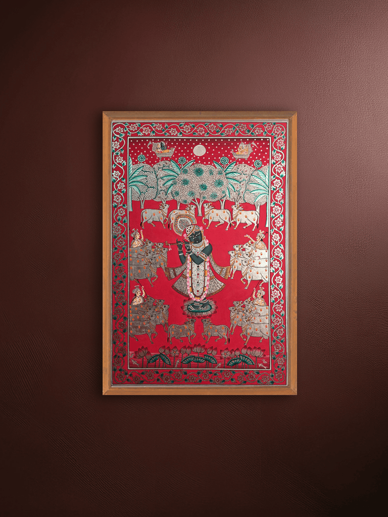 Sandhya Arati In Pichwai by Shehzaad Ali Sherani