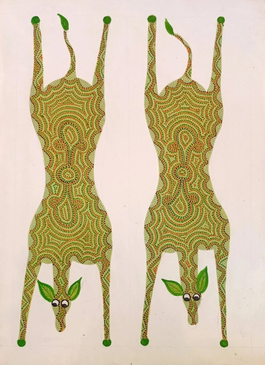 Set of Batik Paintings by Prakash Yasala Thumbnail