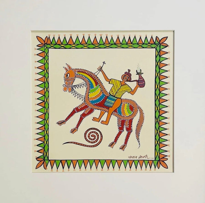 Set of Pithora Paintings by Chanchal Soni Thumbnail
