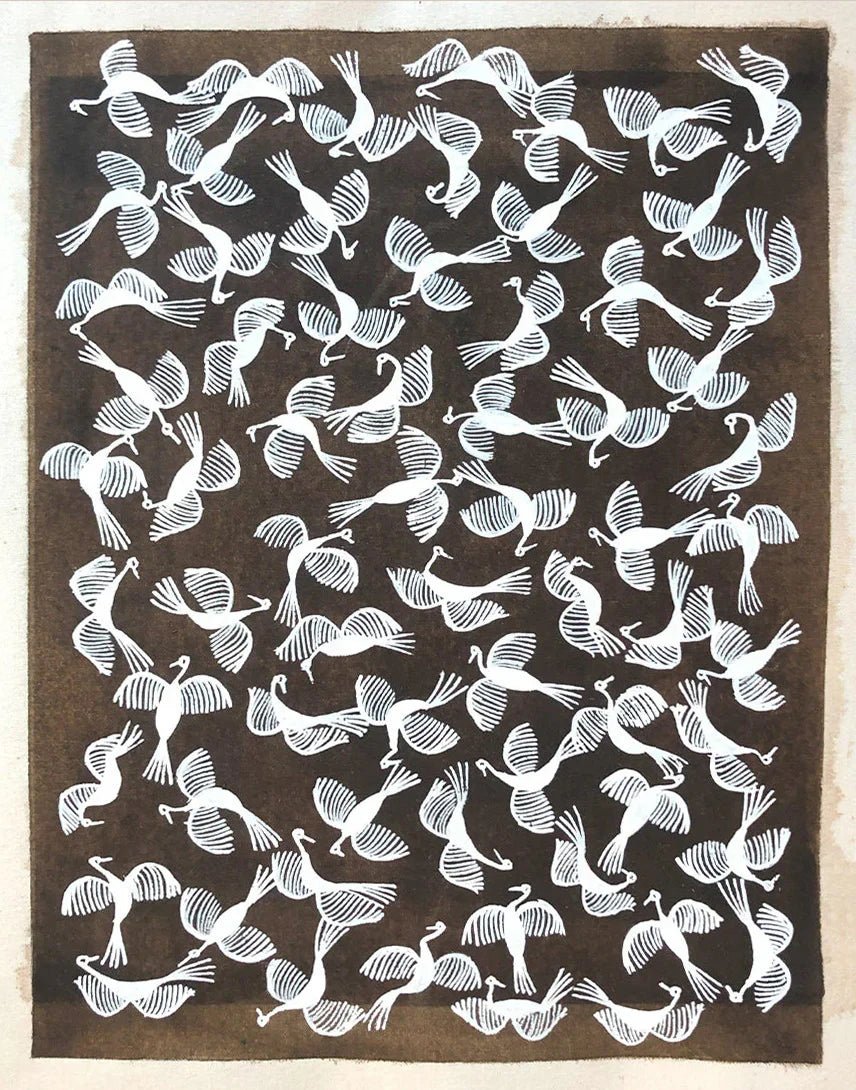 Set of Warli Paintings by Dilip Bahotha Thumbnail