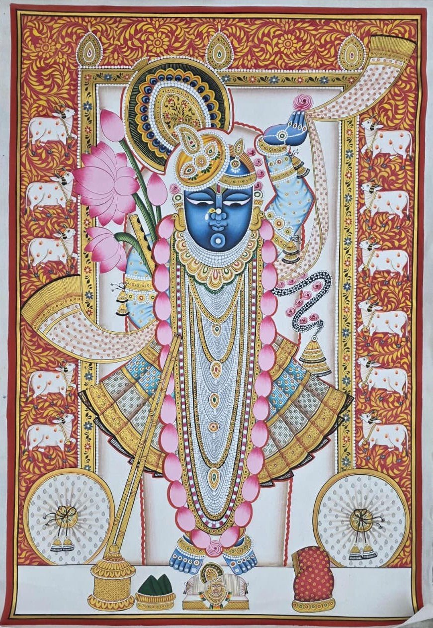 Shrinathji in Pichwai by Dinesh Soni Thumbnail