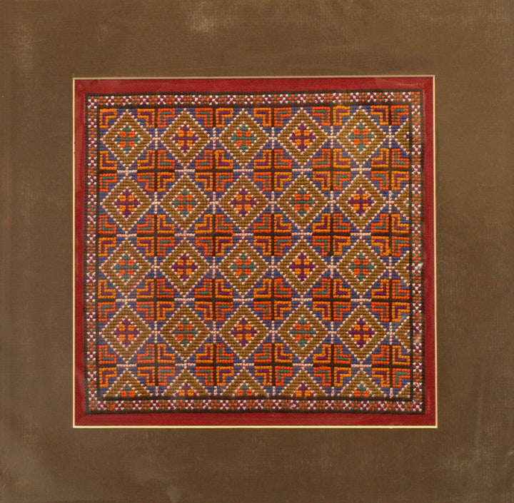 Square and Diamond Mosaic Jat Garaasiya Embroidery Thumbnail