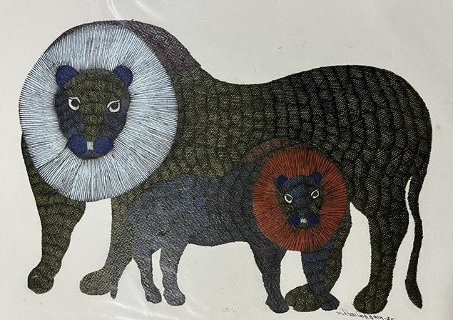 The Abode in Gond by Gareeba Singh Tekam Thumbnail