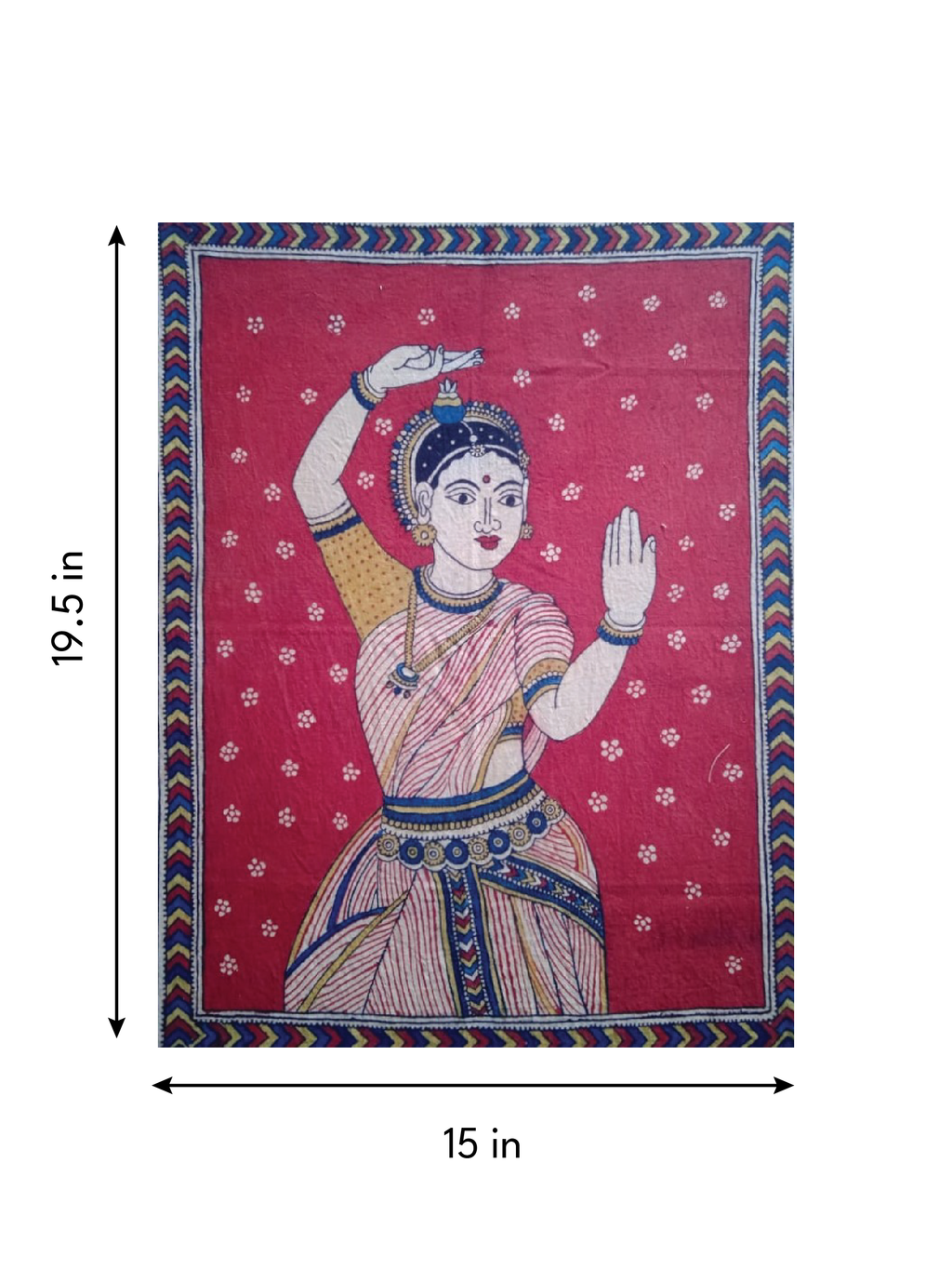 The Dance of Expressions in Kalamkari by Siva Reddy Thumbnail