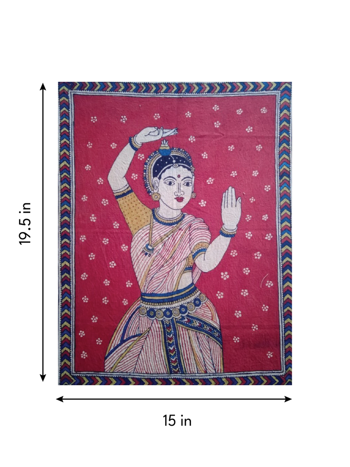 The Dance of Expressions in Kalamkari by Siva Reddy Thumbnail