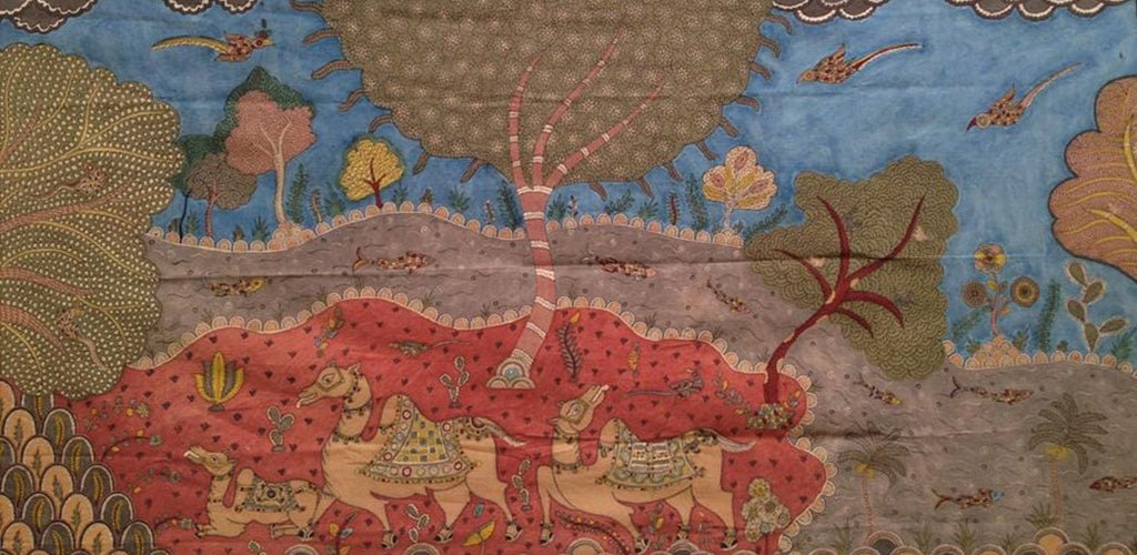 The Desert Life in Mata ni Pachedi by Vasant Manubhai Chitara Thumbnail