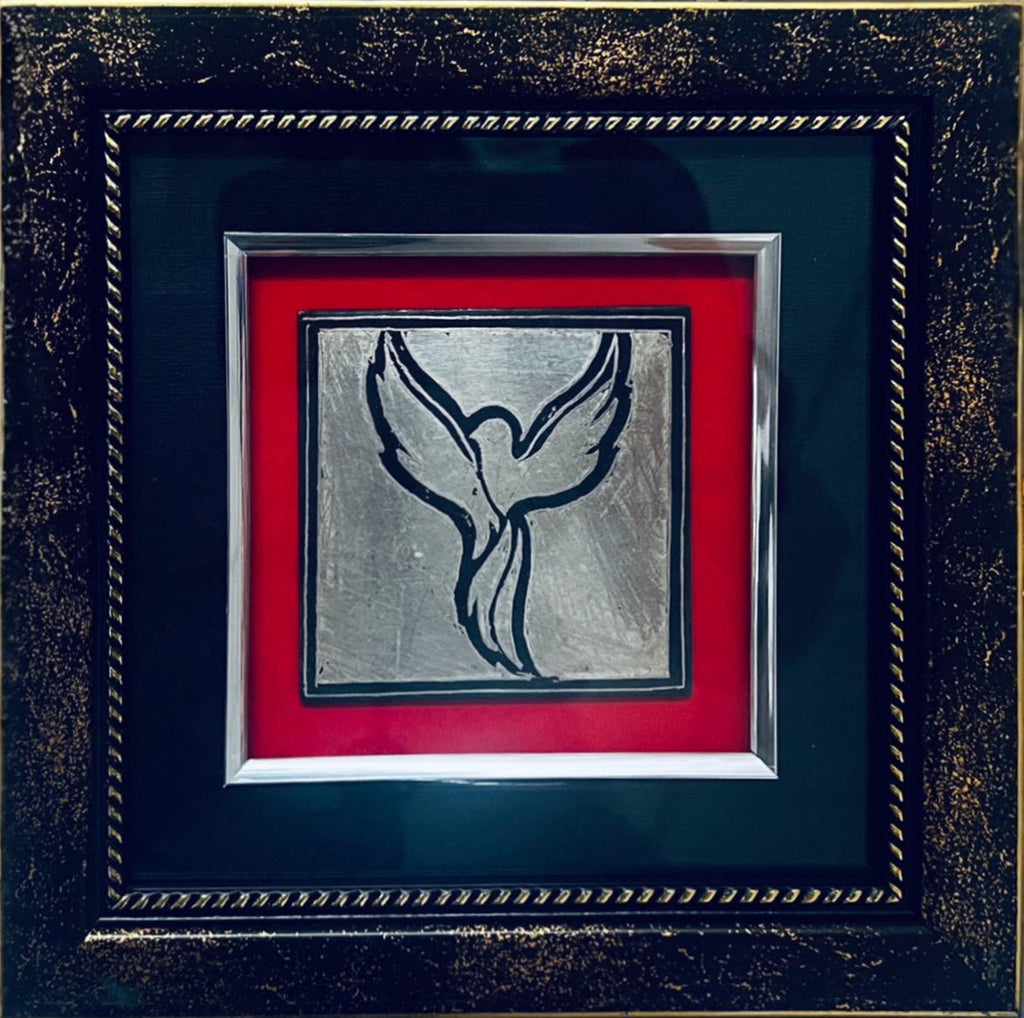 The Dove in Koftgiri by Shyamlata Gahloth Thumbnail