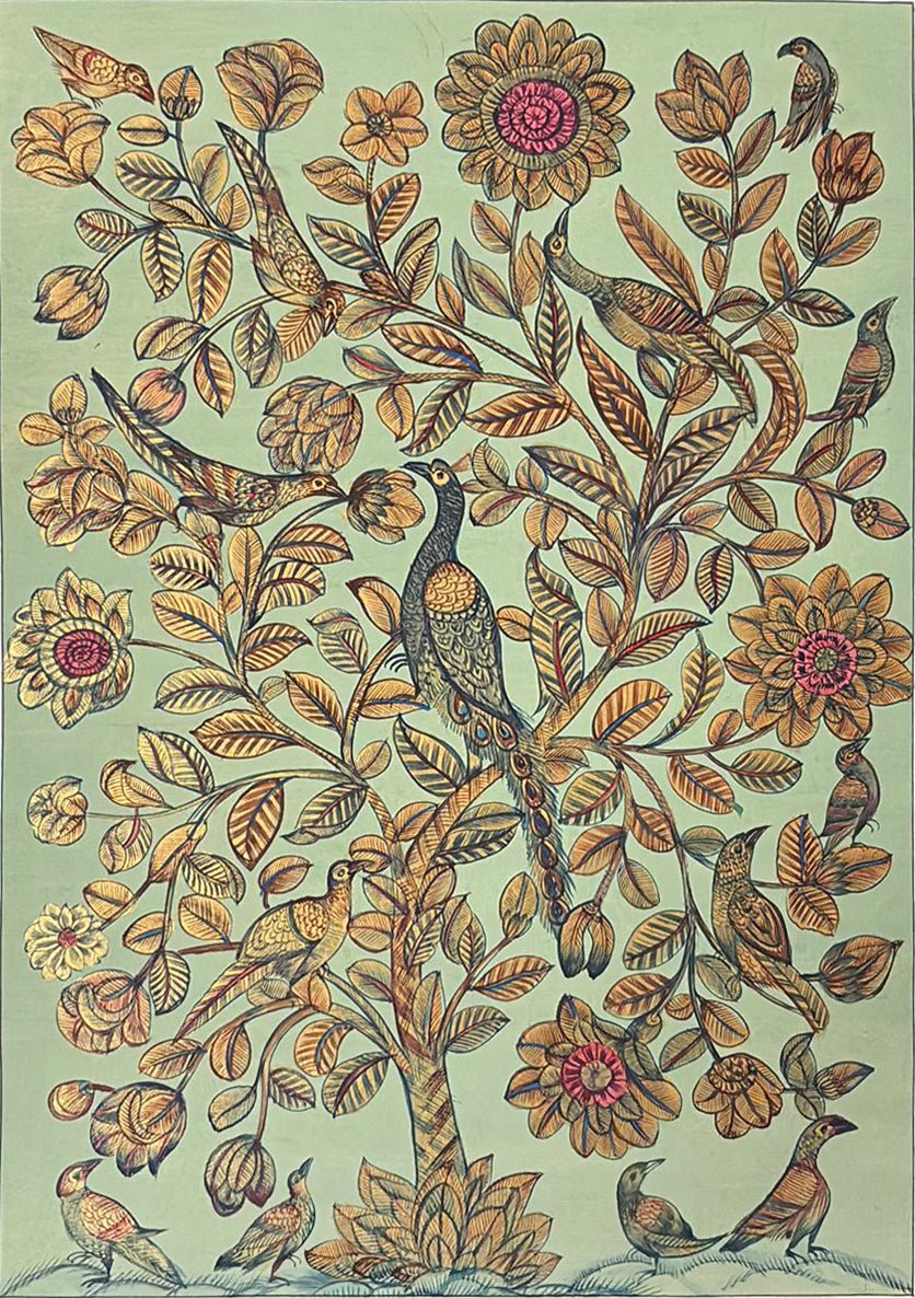 The Enchanting Flora: Tree of life in Miniature by Hemant Kumar kumawat Thumbnail