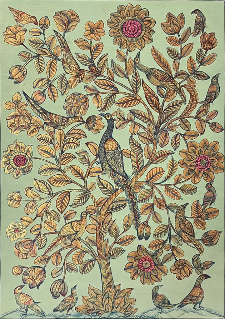 The Enchanting Flora: Tree of life in Miniature by Hemant Kumar kumawat Thumbnail