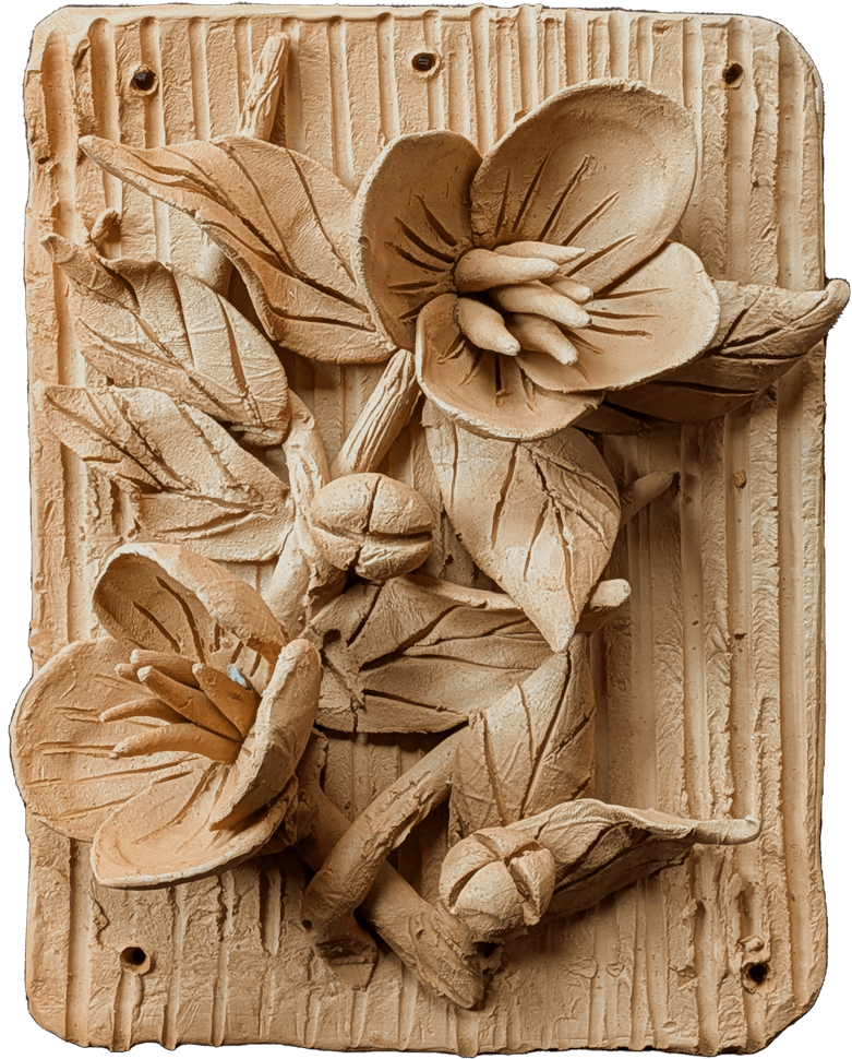The Floral Bunch in Terracotta by Dolon Kundu Thumbnail
