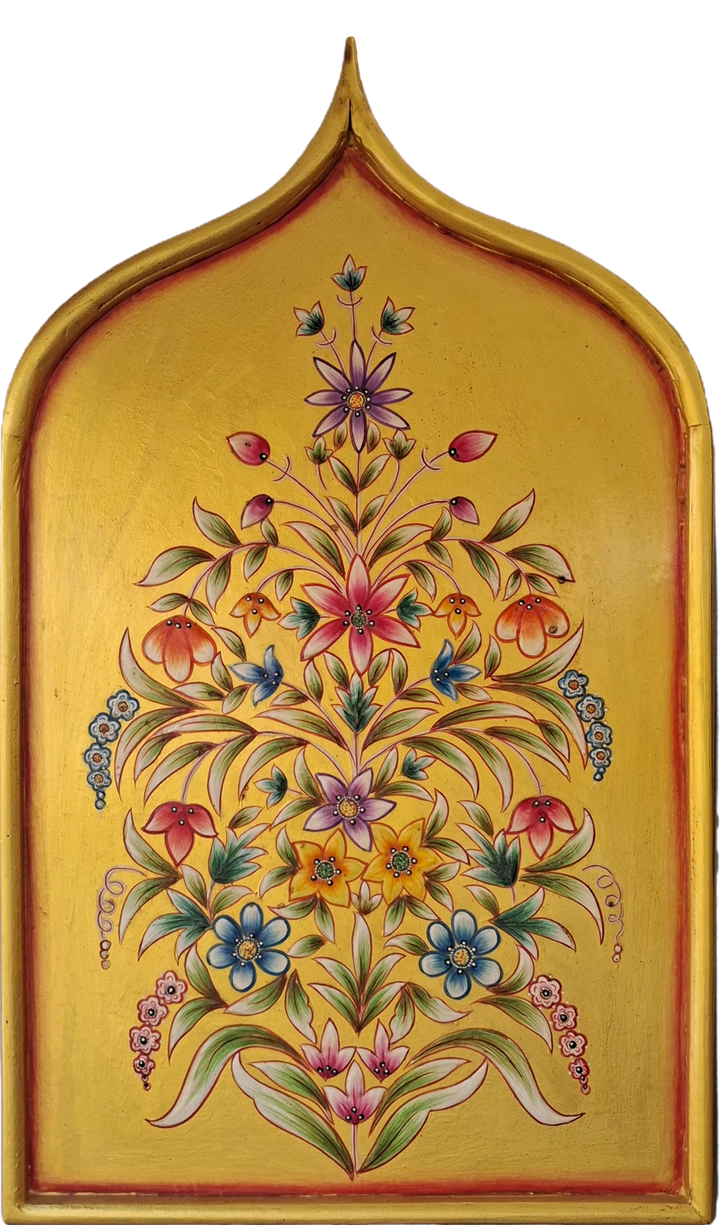 The Flowering Tree in Usta Miniature by Pankaj Kumar Thumbnail