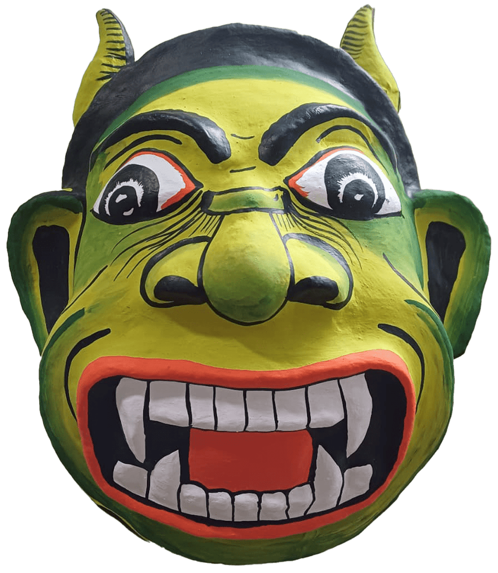 The gentle Giant in Cheriyal mask by Sai Kiran Thumbnail