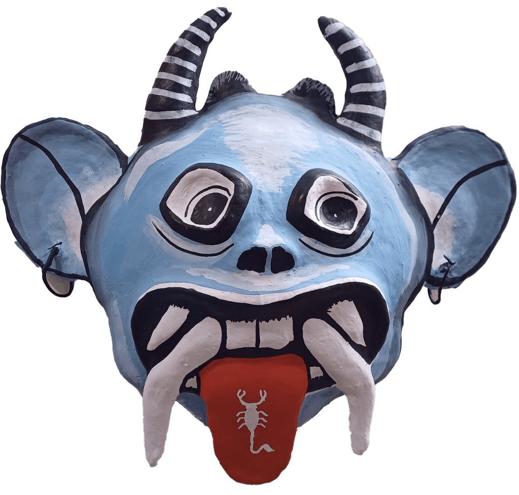 The Gentle Giant in Cheriyal mask by Sai Kiran Thumbnail