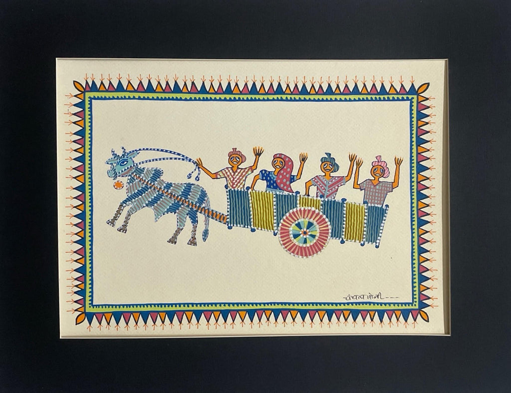 The Joyous Journey In Pithora art by Chanchal Soni Thumbnail