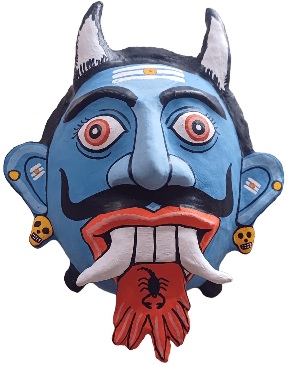 The keeper of secrets in Cheriyal mask by Sai Kiran Thumbnail