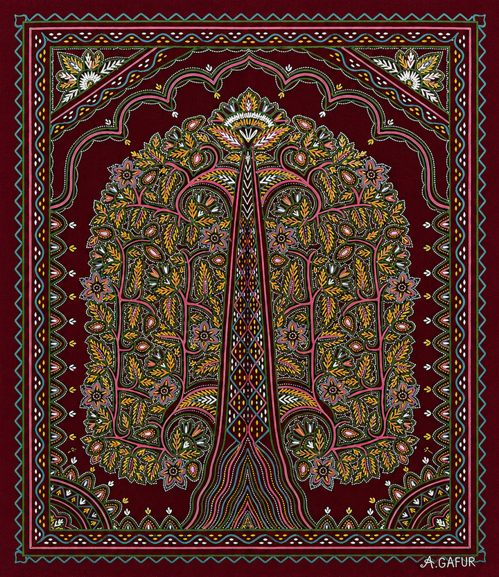 The Majestic Tree of Life in Rogan by Sumar Khatri Thumbnail