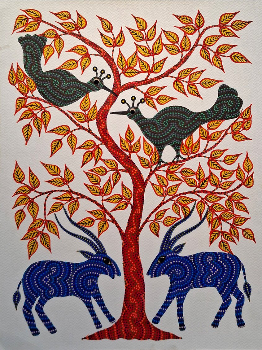 The Majestic Tree: Sustenance and Shelter In Bhil by Kamlesh Parmar Thumbnail