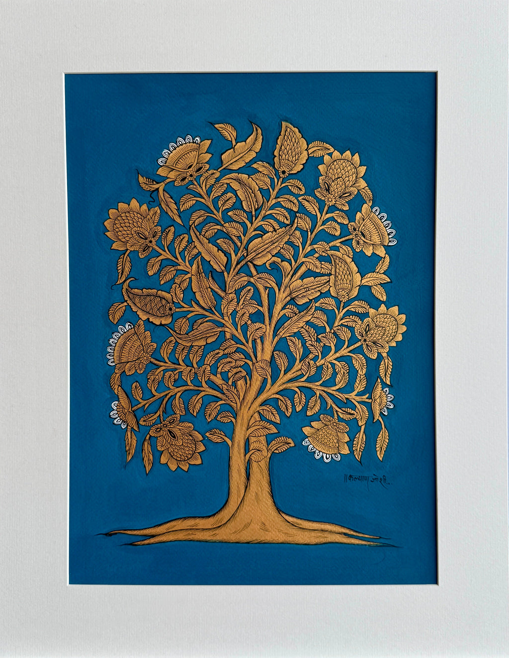 The Nature's Abundance: Tree of Life in Phad by Kalyan Joshi Thumbnail