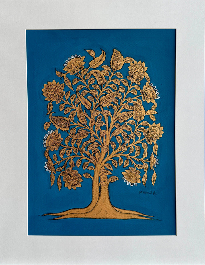 The Nature's Abundance: Tree of Life in Phad by Kalyan Joshi Thumbnail