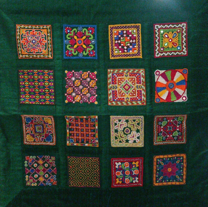 The Olive Green Panel of Living Embroideries Thumbnail