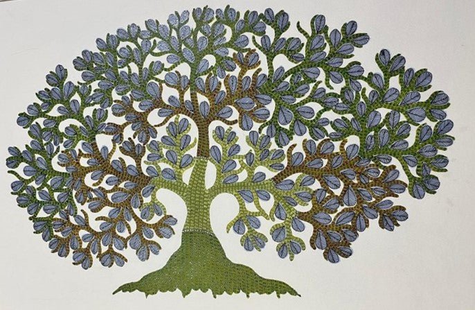 The Provider in Gond by Gareeba Singh Tekam Thumbnail