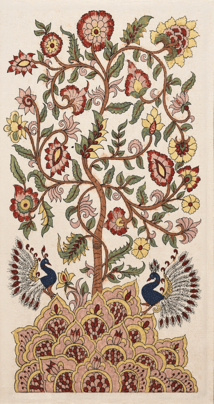 The Sacred Tree of Life in Kalamkari by Ghanshyam Sarode Thumbnail