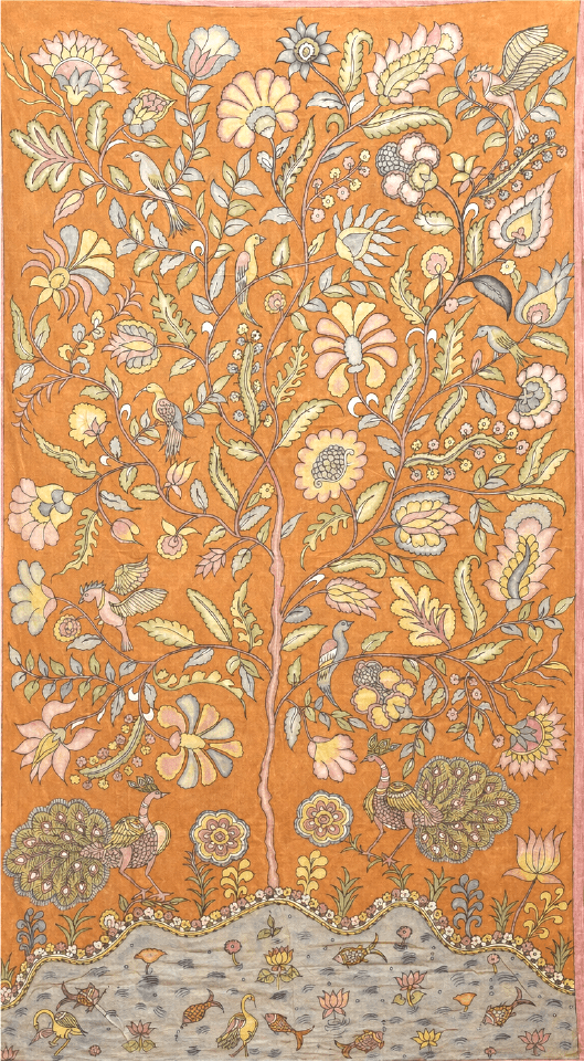 The Sacred Tree of Life in Kalamkari by Ghanshyam Sarode Thumbnail