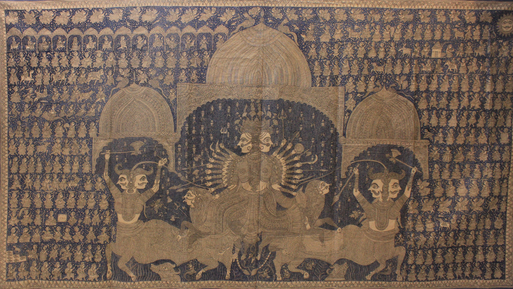 The Tale of Vishat Mata in Mata ni Pachedi by Dilip Chitara Thumbnail