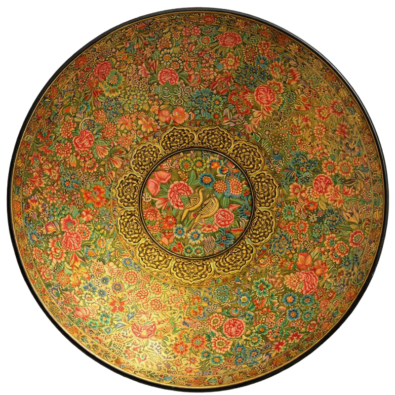 The Valley: Flowers in Kashmiri Paper Mache by Riyaz Khan Thumbnail