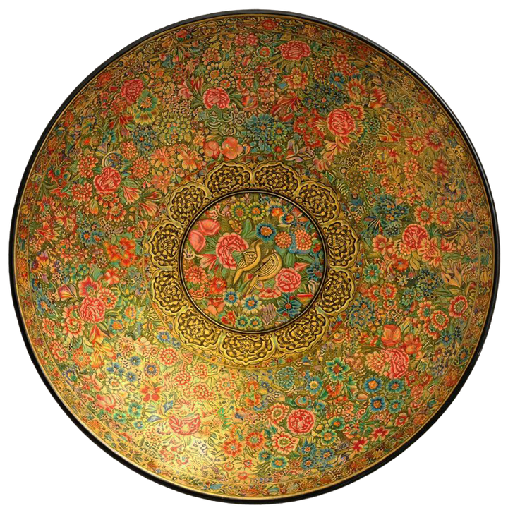 The Valley: Flowers in Kashmiri Paper Mache by Riyaz Khan Thumbnail