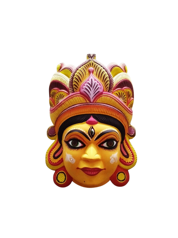 The Warrior Goddess: Durga Maa in Gomira Mask by Kalyan Chandra Sarkar Thumbnail