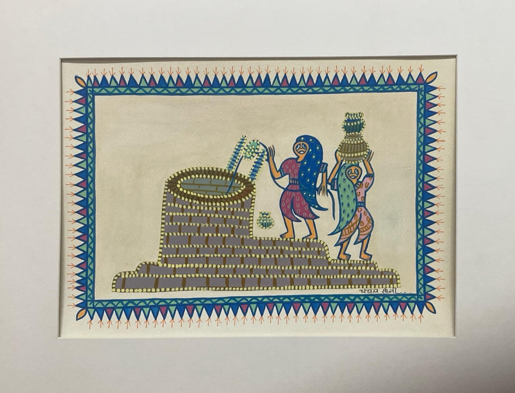 The Well of Life In Pithora art by Chanchal Soni Thumbnail
