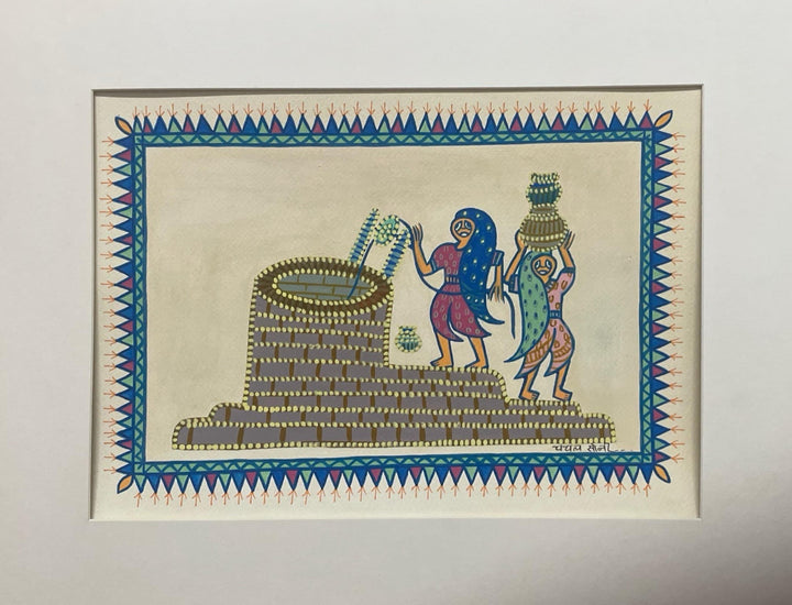 The Well of Life In Pithora art by Chanchal Soni Thumbnail