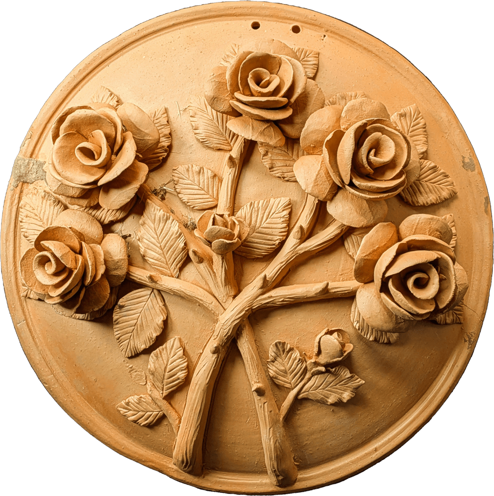 Timeless Roses in Teracotta by Dolon Kundu Thumbnail