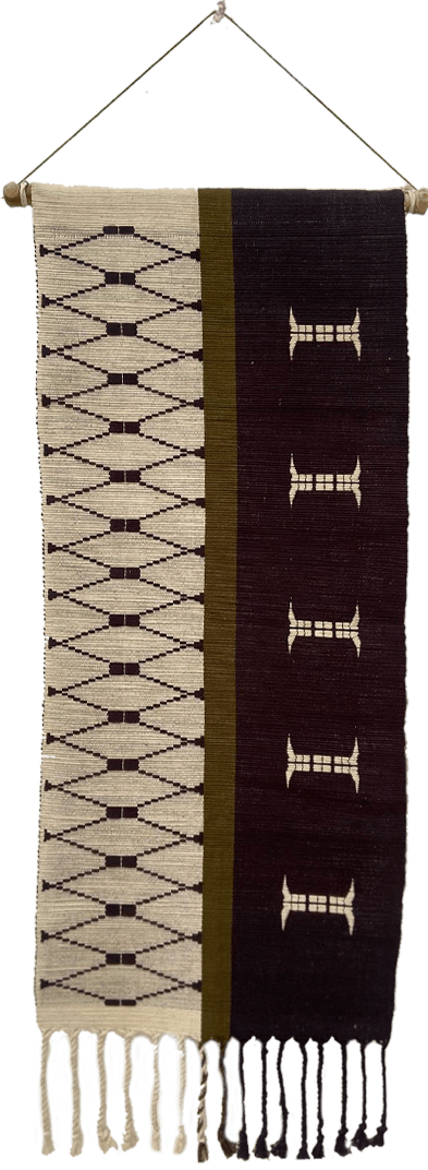Traditional Loin Loom Naga Textile Art in Contemporary Wall Hanging by Nagaloom Thumbnail