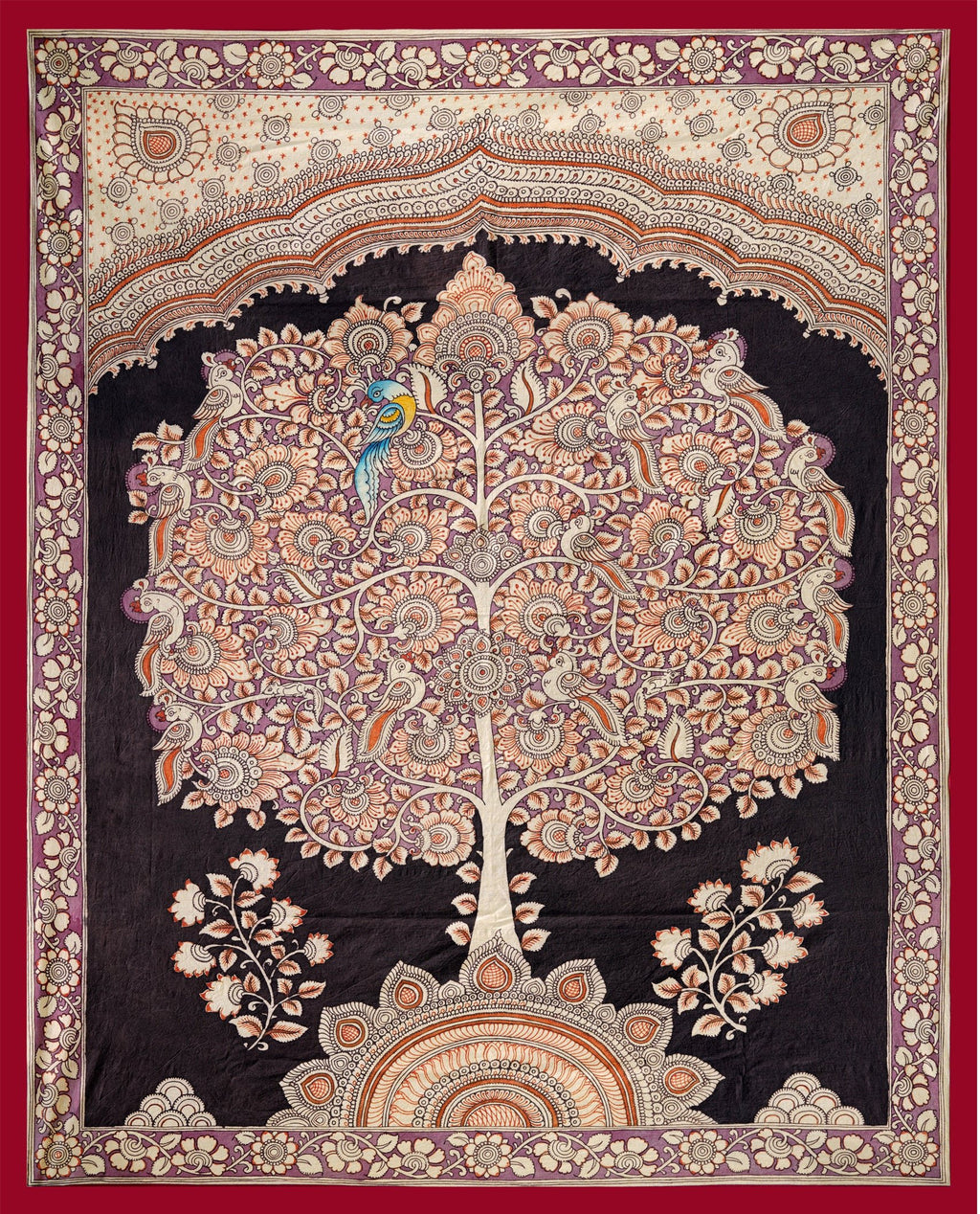 Tree of life in Kalamkari by Harinath N Thumbnail
