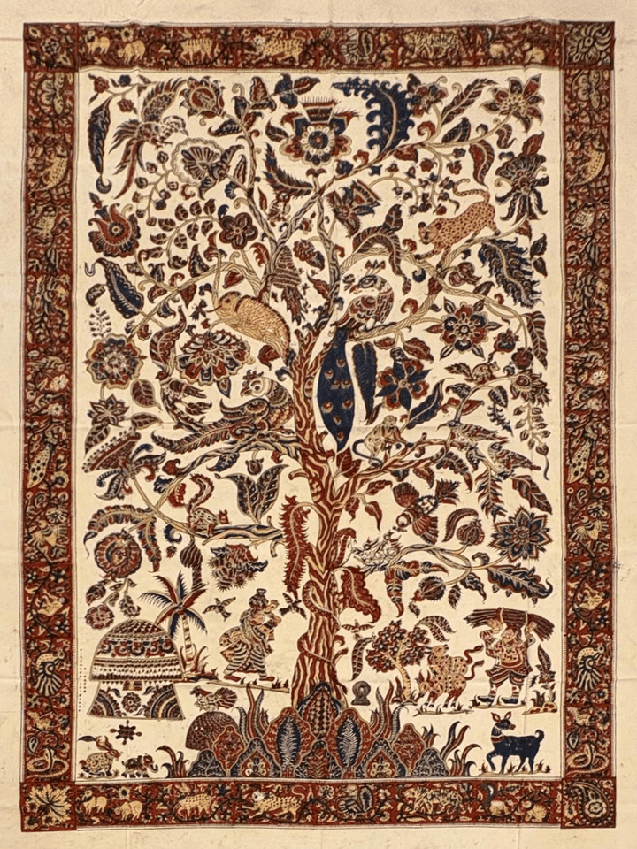 Tree of life in Machlipatnam Kalamkari by Varun Kumar Pitchuka Thumbnail